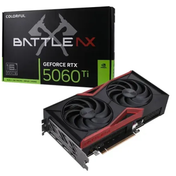 Colorful GeForce RTX 5060 Ti Battle AX NB DUO 16GB-V 2407Mhz GDDR7 Graphics Card